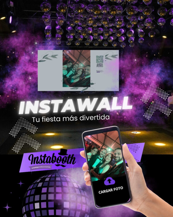 Instawall - Fotos en vivo para eventos: La experiencia Increíble que tus fiesta necesita