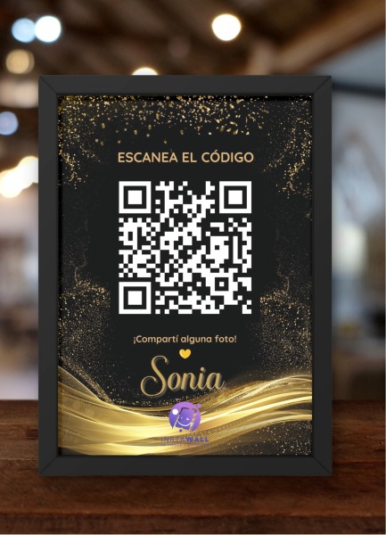 Cartel QR mesa
