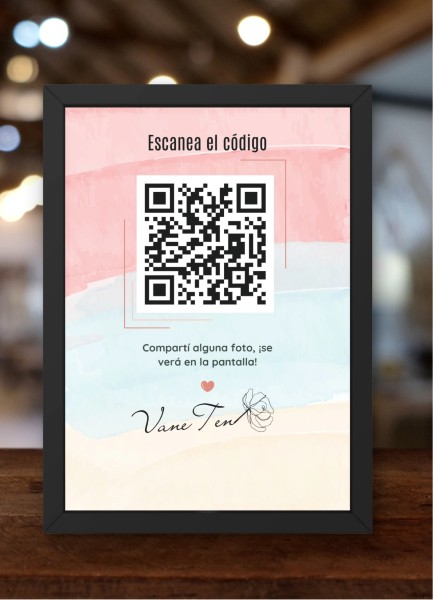 QR en celebración